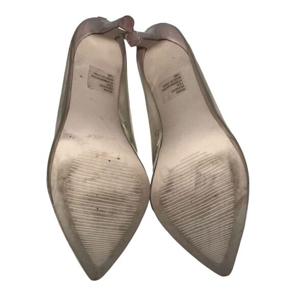 Steve Madden Vegas Clear Heeled Shoes 7.5 - Picture 5 of 6